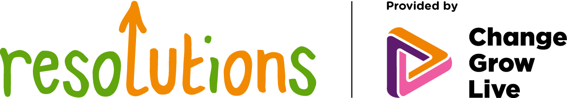 Resolutions logo in colour