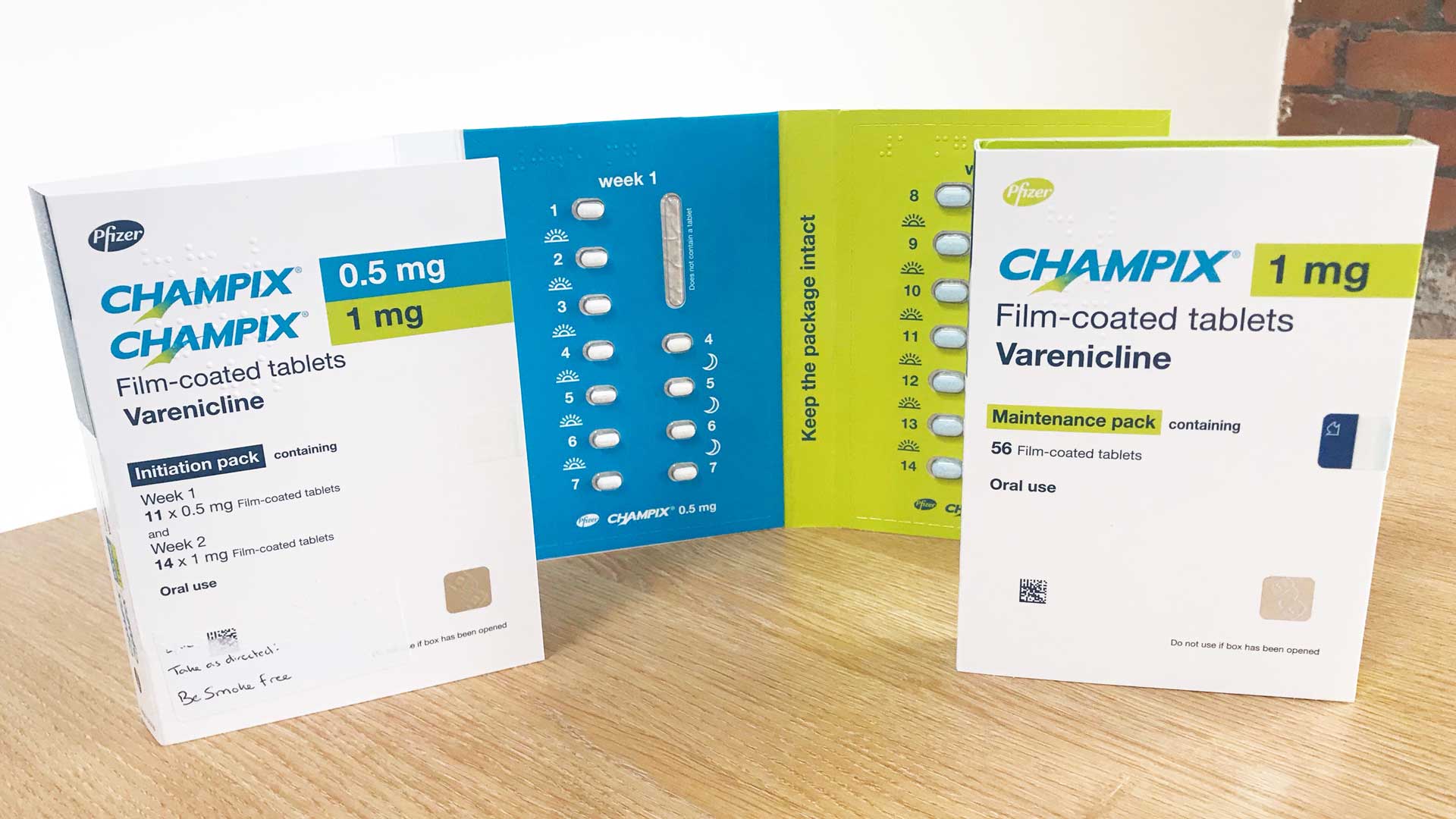 Photo of champix tablets