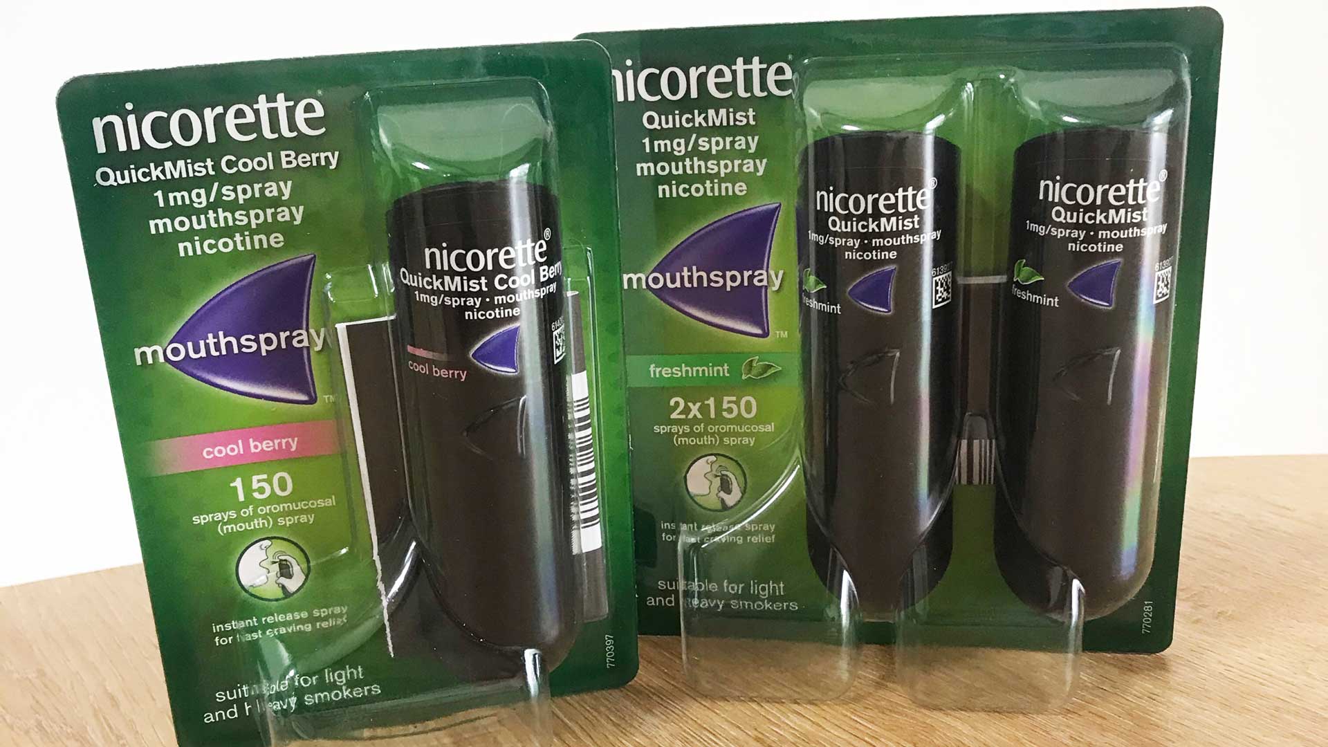 Photo of nicotine mouth spray