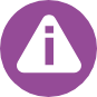 Al alert icon in purple