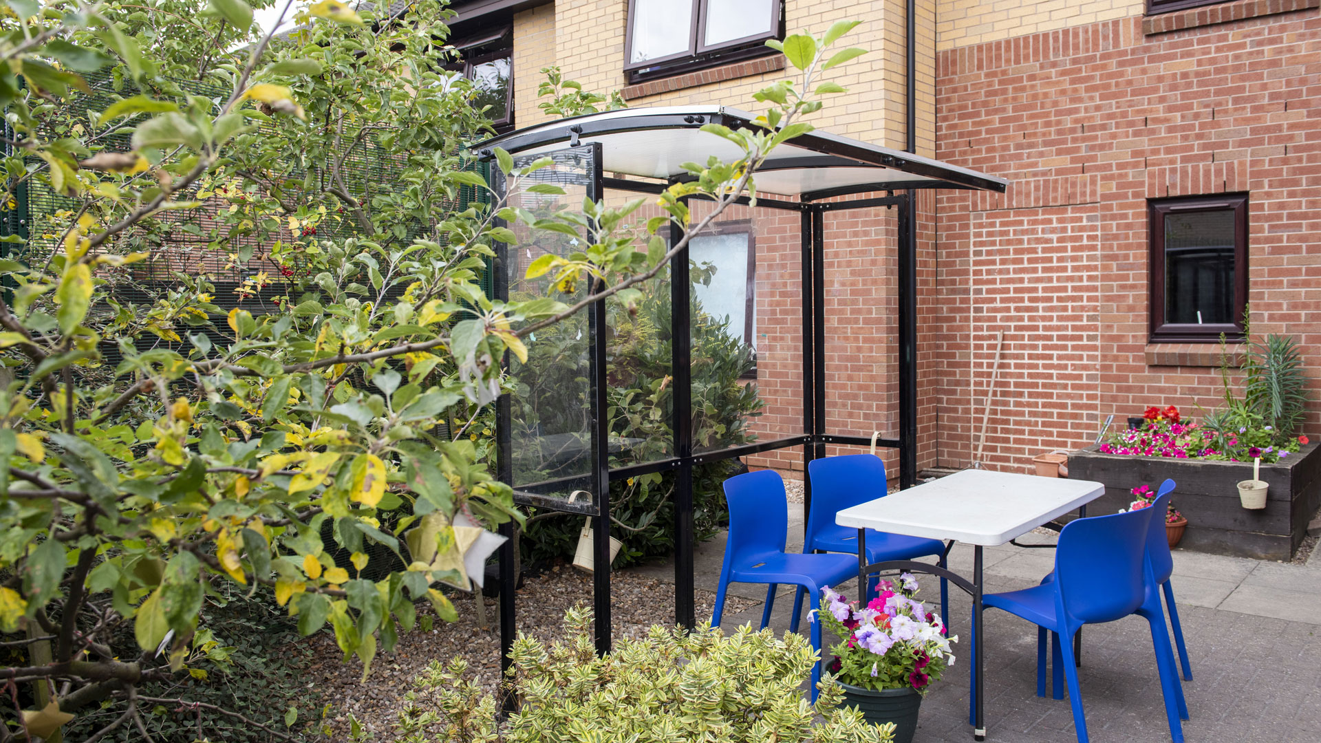 The garden at The Level