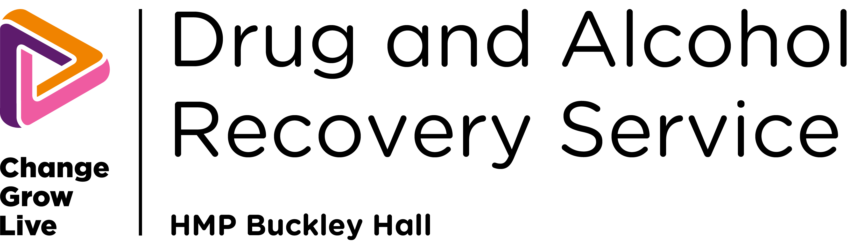 Drug and Alcohol Recovery Services HMP Buckley Hall colour logo