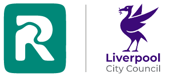River and Liverpool Council lockup logo