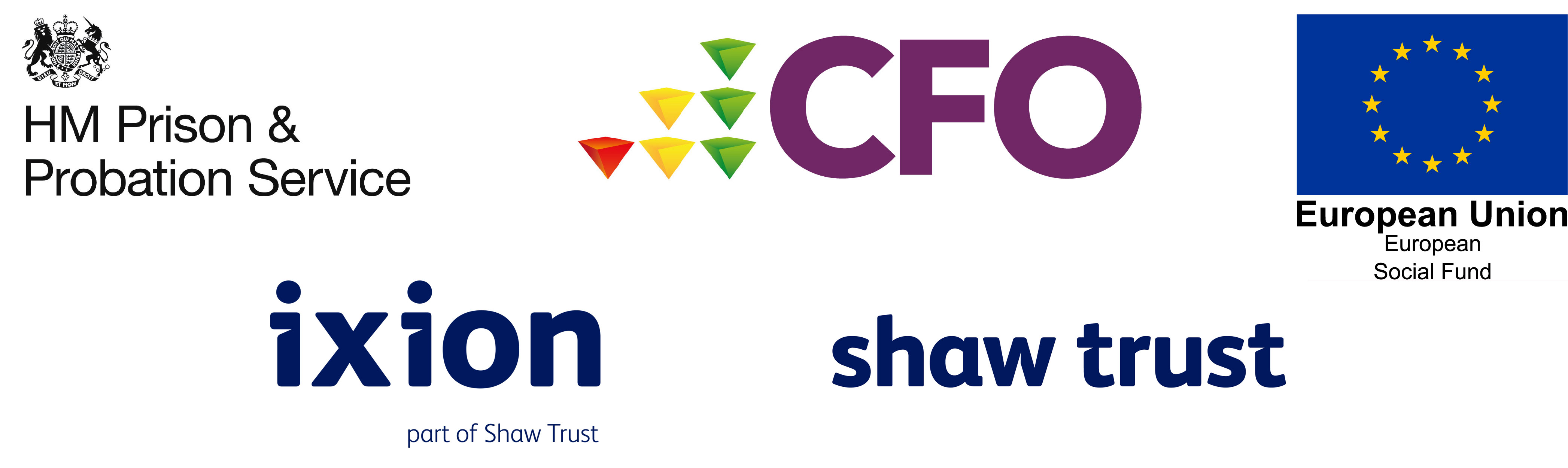 The logos for the CF03 funders