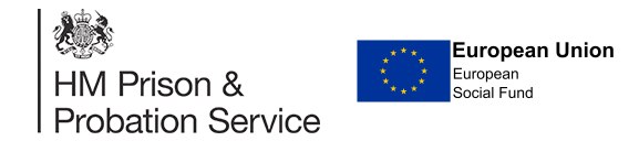 The HMPPS logo and the EFS logo
