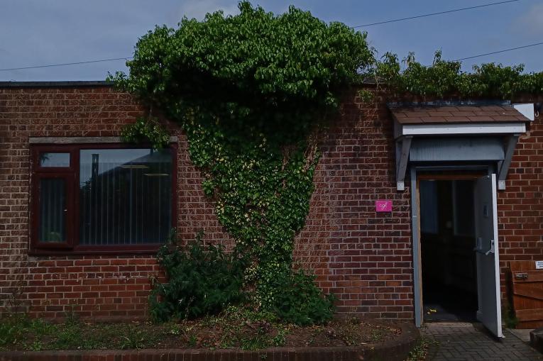 A photo of the outside of our cafe in Halton