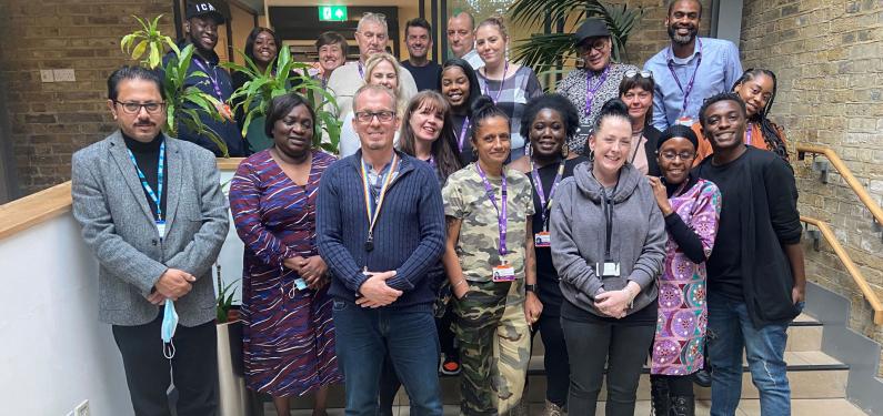The team in Southwark