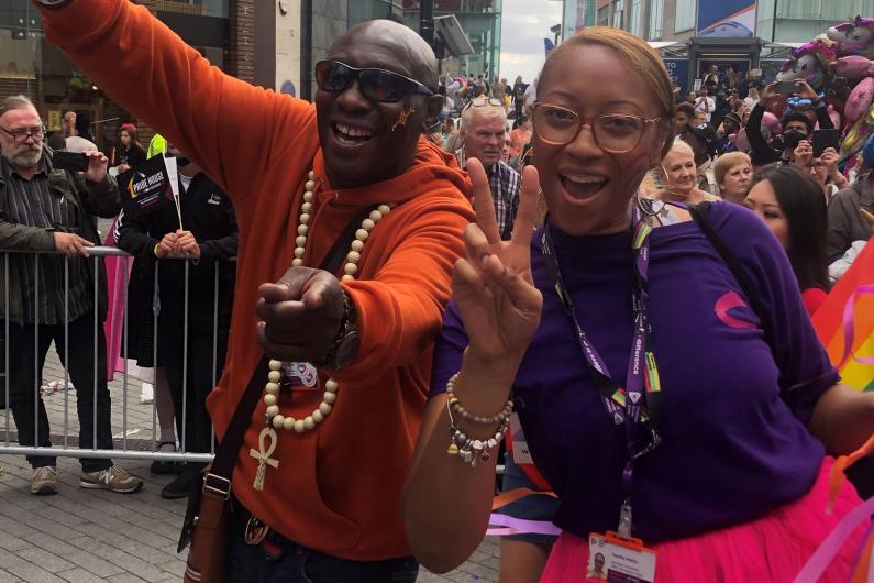 Our staff at Birmingham Pride