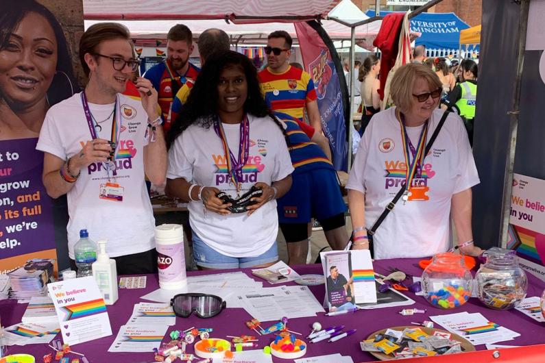 Our staff at Birmingham Pride