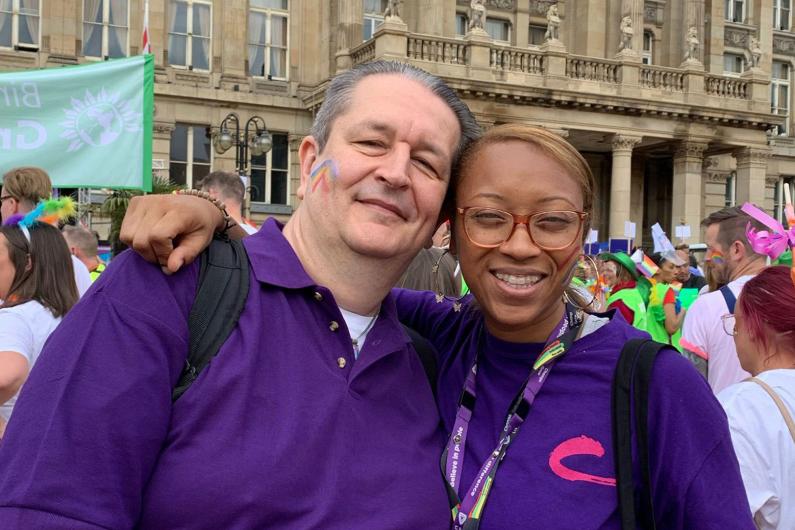 Our staff at Birmingham Pride