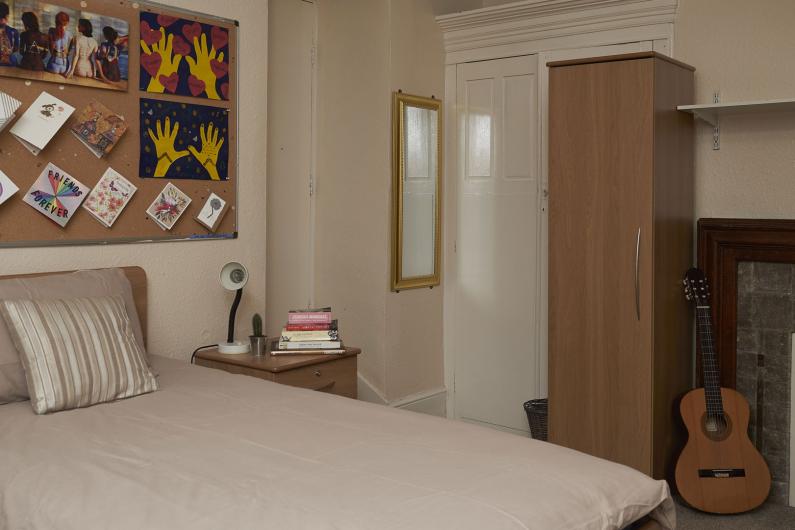 A bedroom at Phoenix Futures Sheffield Residential 