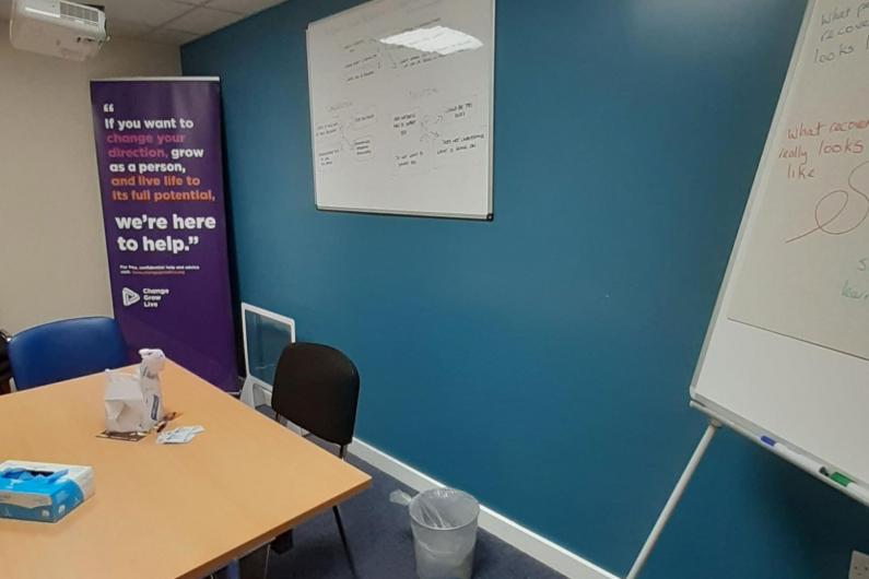 A room in our Sterling service