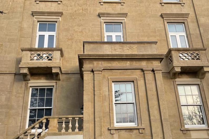 Sefton Park Outside - a large, grand multi-story townhouse made from sandstone